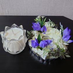 花タルトのりんどうキャンドル（ケース入り） 5枚目の画像