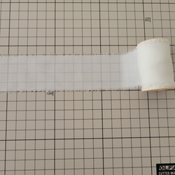お得　少し難あり　シフォンフリンジリボン ウェディング 3cm 195cm　２本 3枚目の画像