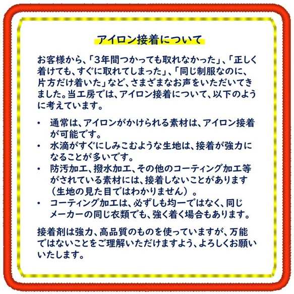 お名前ワッペン　ロゴ風・レタリング　セミ―オーダー 9枚目の画像