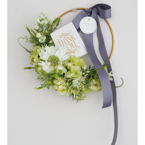 フラワー・リース rie お急ぎ便 クリスマス リース「Christmas Red」｜フラワーギフト