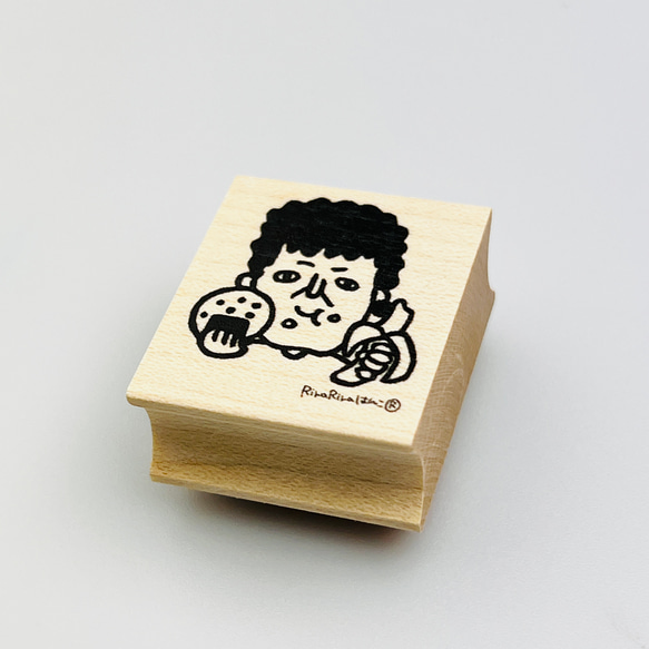 Mogumogu Seki-san * 橡皮圖章 * 26 mm x 30 mm 第4張的照片