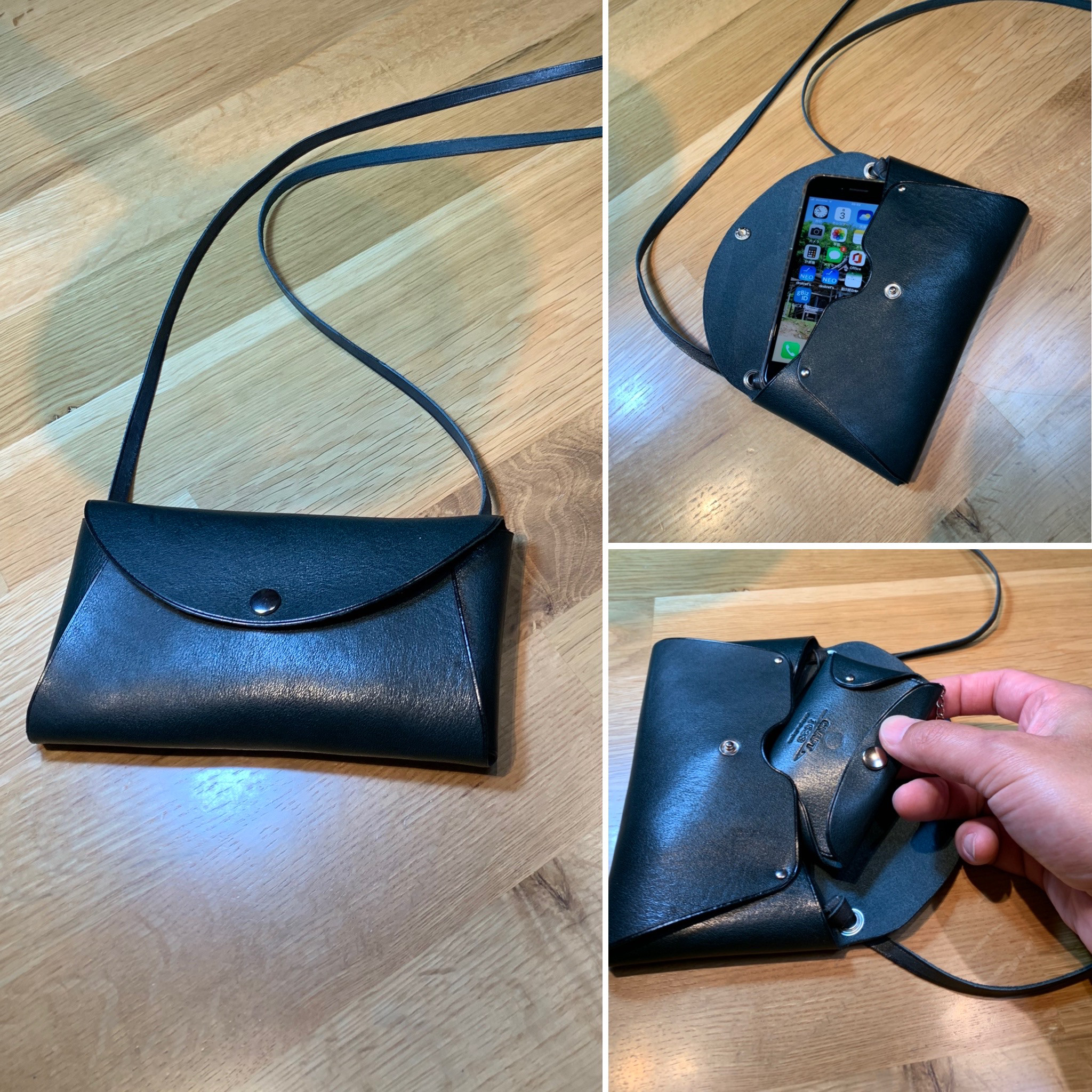スマホポシェット(マルチケース付き♪)