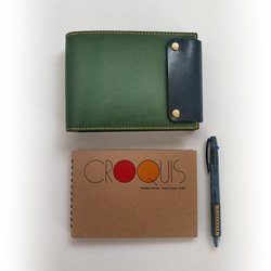 色が選べる【本革】CROQUIS Pocket（maruman）専用レザーカバー （受注