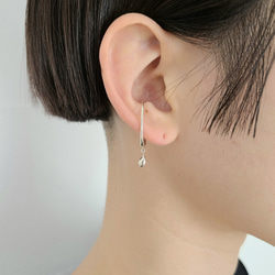 <Tropfen> petit Drop Earcuff / SV925 ≪送料無料≫KY-021C 3枚目の画像