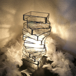 *✴︎:.。グリーンの八角形の鏡♪　（20size/Max24） ✴︎:.。グリーンの八角形の鏡♪ （20size/Max24）