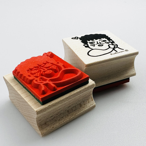 Eyan Seki-san * 橡皮圖章 * 26mm x 30mm 第5張的照片