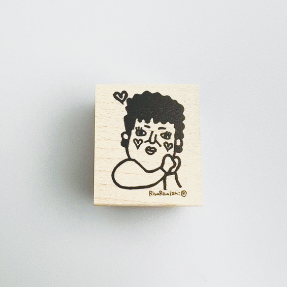 Eyan Seki-san * 橡皮圖章 * 26mm x 30mm 第3張的照片