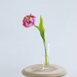チューリップの花瓶挿し（枯れない・水換え不要）ピンク 4枚目の画像