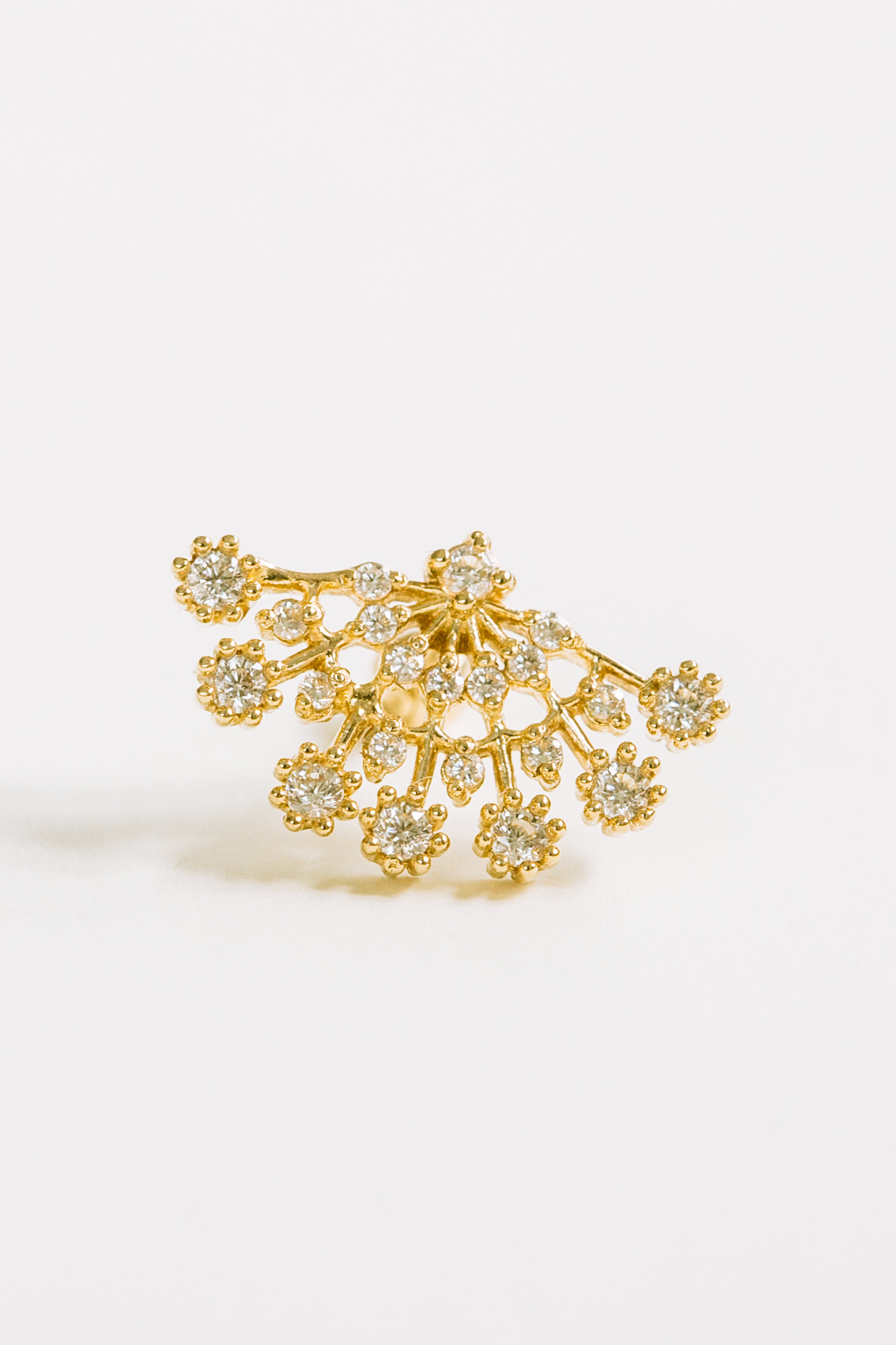 14K金 ゴールド ヘリックス 軟骨 アンチトラガス アウター インナーコンクバーベルイヤリング ピアス