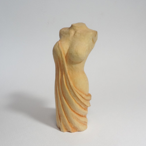 出品者作 木彫刻 アート『 女神のトルソ 』 裸婦 芸術 アート 女性
