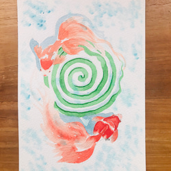 朧月と桜＊ 原画 送料無料 インテリア イラスト がちゃ 通販