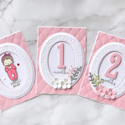 Baby monthly cards 2枚目の画像