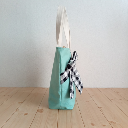 ミントグリーントートバッグ 楽天市場】【REYES REYES/ニッキー】 Fサイズ トートバッグ