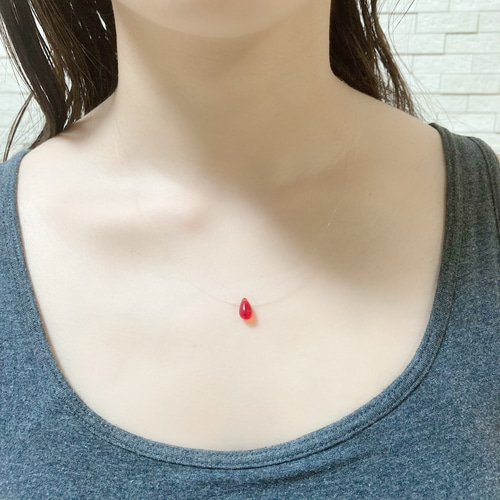 子宝☆ザクロの種ネックレス☆赤ちゃんがやってくる♪不妊治療中の方へ