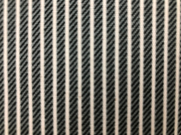 夏セール　グレー系ストライプ　デニムプリント　綿100オックス　トップス③　フレンチスリーブ　 11枚目の画像