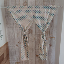 ボタニカル タッセル付きのれん カーテン sakurakocian 通販 14271103