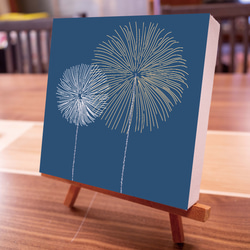 花火　正方形キャンバスプリント・ファブリックパネル　アートを飾って模様替え 4枚目の画像