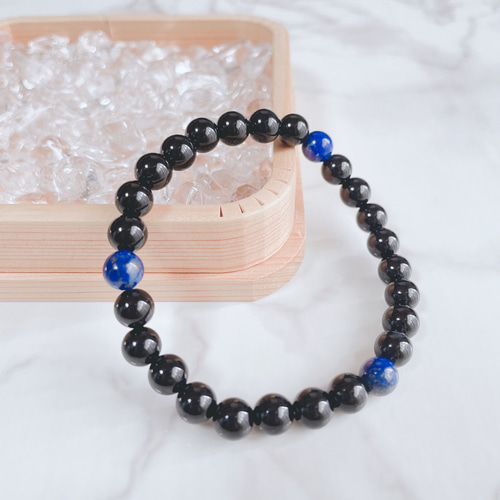 ✦悪運を払い、幸運を呼び寄せる オニキス・ラピスラズリ パワー