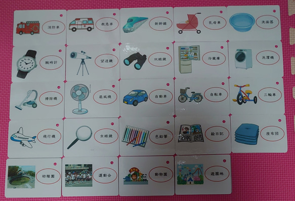 【新品】漢字カード８０枚（１文字、２文字、３文字)絵入ラミネート加工収納袋付 7枚目の画像