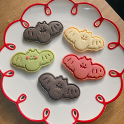 ハロウィンコウモリクッキー型・クッキーカッター/バットマンクッキー型/感性ベーキング用品/自作クッキー作り材料 6枚目の画像