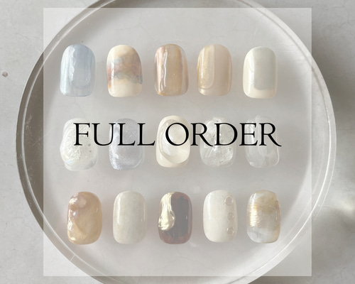 Full-Order（サイズ確認用ネイルチップ込み） ネイルチップ