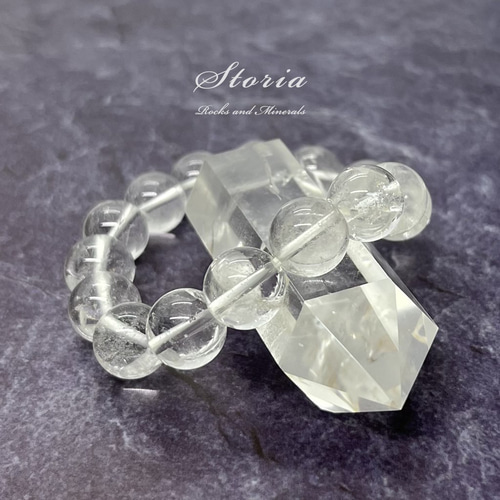 スカルドゥ産 水晶 原石 ヒマラヤ水晶 レムリアンシードクリスタル ブレスレット スカルドゥ産 水晶 原石 ヒマラヤ水晶 レムリアンシードクリスタル