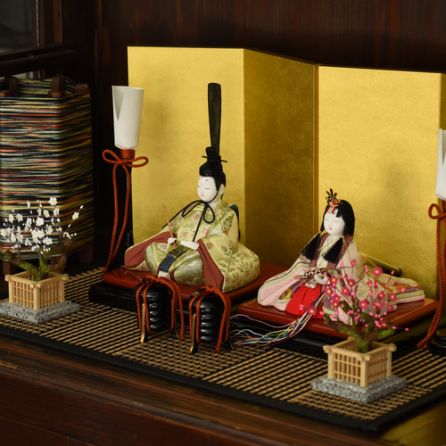 雛人形 木目込み人【平安雛】 ひな人形・雛飾り 有松人形工房 通販