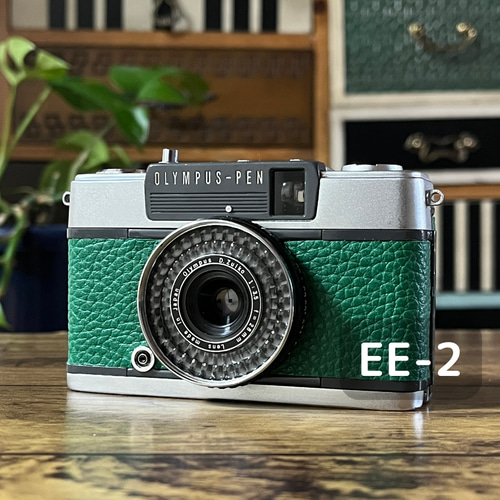 フィルムカメラ OLYMPUS PEN EE-2 グリーン 緑 リメイク その他アート