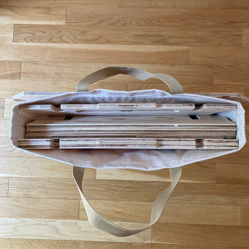 ヘキサテーブル 収納バッグ ローテーブル・リビングテーブル azuuu