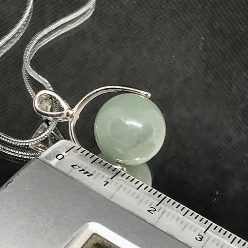 明月 極上糸魚川青翡翠 ネックレス・ペンダント ケンちゃんの天然石