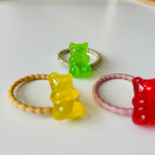 グミベア様♥オーダー＊Hand＊made♥ グミベアのヘアゴム セット 雑貨・その他 cutacuta 通販 14273452