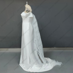 スレンダーライン スレンダーライン ウェディングドレス 二次会 結婚式ドレス425 3枚目の画像