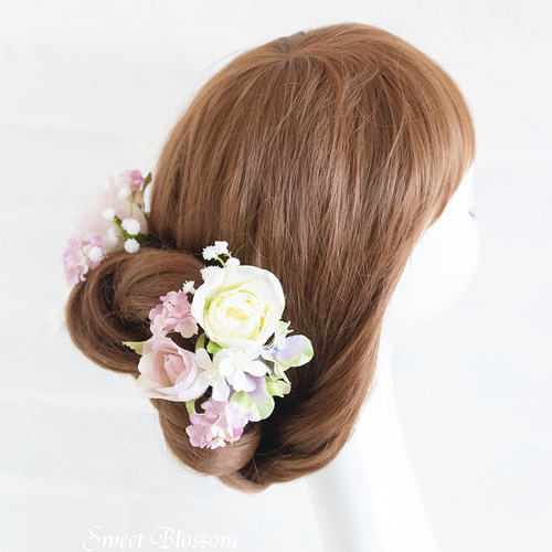 オーダーメイドブーケ・ブートニア・ヘッドアクセセット