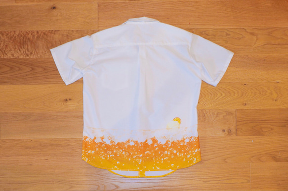 クリームソーダの開襟シャツ 8枚目の画像