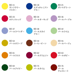 【ラメ・パール入スタンプ台】ツキネコ ブリリアンスデュードロップ 全28色から選べる インクパッド ラメ入り 3枚目の画像