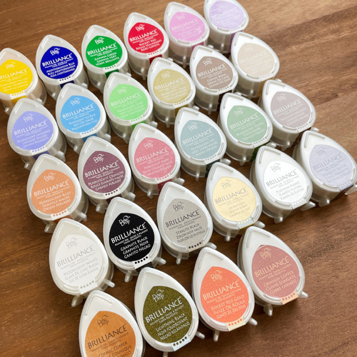 ラメ・パール入スタンプ台】ツキネコ ブリリアンスデュードロップ 全28