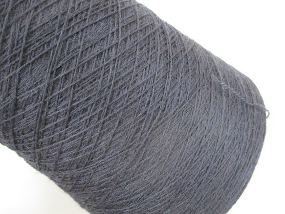 英国羊毛シロップシャーウール　濃紺470g  i7 1枚目の画像