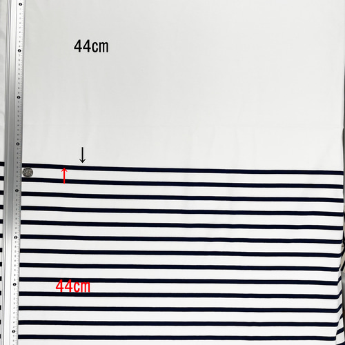 オーダー受け付け パネル生地 生地 パネル販売 カットソー 綿100％ 先染め ボーダー 天竺