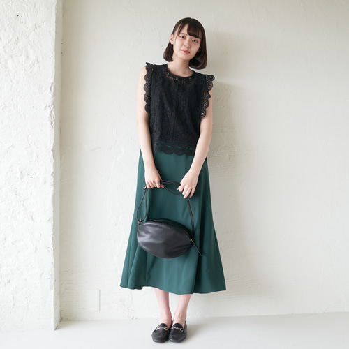 モリノガッコウ 本革ころんとポーチ特大 (ブラック) ころんとポーチLサイズ（ブラック） | もりのがっこう公式