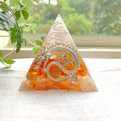 【ひまわり】ラピスラズリのきつねさん形オルゴナイト☆他２点 青亀のオルゴナイト（ラピスラズリ） その他置物 オルゴナイトの