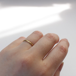 真鍮┊ Slim ring 5枚目の画像