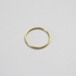 真鍮┊ Slim ring 2枚目の画像