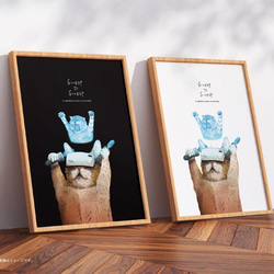 「トラになりたいネコ」/オリジナルポスター/選べるサイズ☆ 1枚目の画像