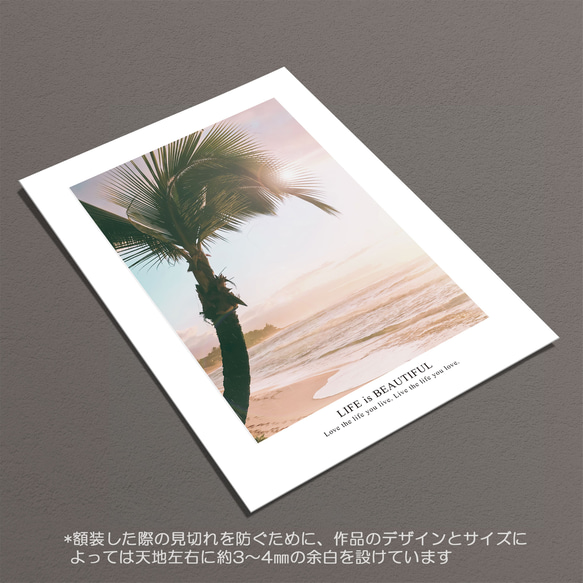 ☆インテリアフォトポスター -LIFE is BEAUTIFUL-【430】 6枚目の画像