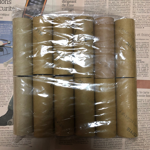 C トイレットペーパー 芯 トイレットペーパーの芯 茶色 12本 その他