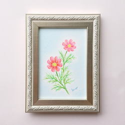 コスモス（秋桜） 絵画 のおすすめ人気通販｜Creema(クリーマ) 国内