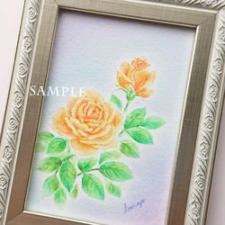 原画作品「薔薇」 2枚目の画像