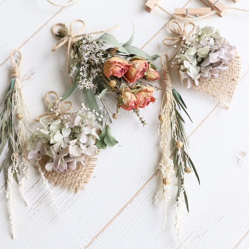 dried flower ドライフラワーガーランドSALE