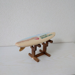 インテリア木製サーフボード　（カリフォルニア） 11枚目の画像