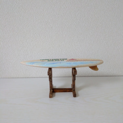 インテリア木製サーフボード　（カリフォルニア） 6枚目の画像
